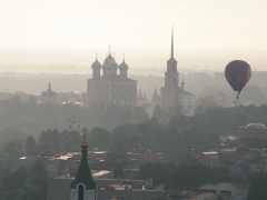 Над Рязанским Кремлём